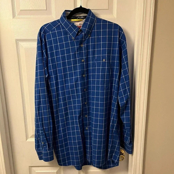 Men’s Wrangler Button Down Shirt Size Large - Picture 1 of 6